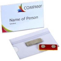 Personas karte 55x90mm ar magnētisko turētāju