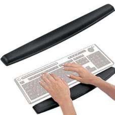 Želejveida roku balsts darbam ar tastatūru, melns