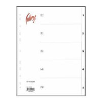 *Sadalītājs A4/1-5, College