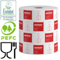 Dvieļi ruļļos Centrefeed M2, 2 slāņu 152m, balti Katrin