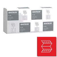 Dvieļi-salvetes 2 slāņi Plus One Stop M2, 144 Z-salvetes Katrin
