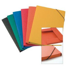 Mape A4/20mm kartona ar gumiju, Multi-S, zaļa