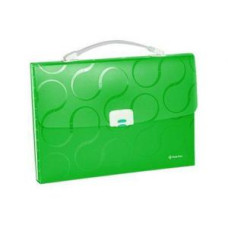 *Portfelis-kartoteka OMEGA zaļa