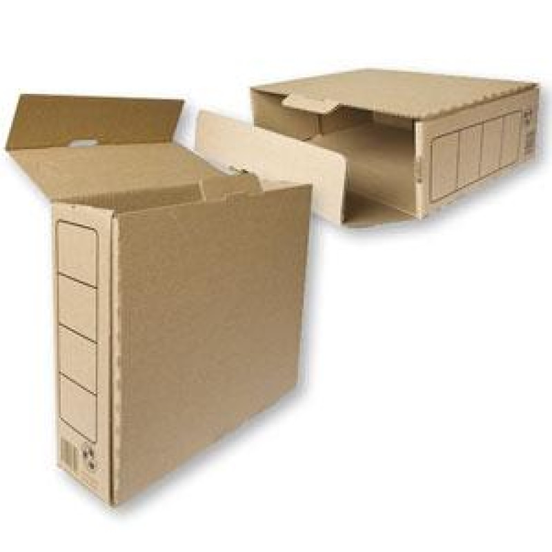 Arhīva kārba A4/85x245x330mm, brūna, SMLT