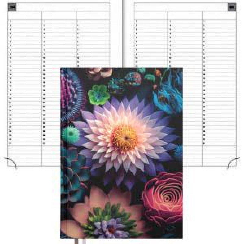 Plānotājs bez datumiem A5 Dotted Flex Queen,