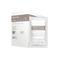 Cimdi sterili, lateksa, b/p, 7.0, Santex (mazais iep. 50 pāri) kastē 400pāri