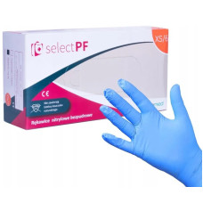 Nitrila cimdi bez pūdera, "SELECT PF" (XL), (100gab)