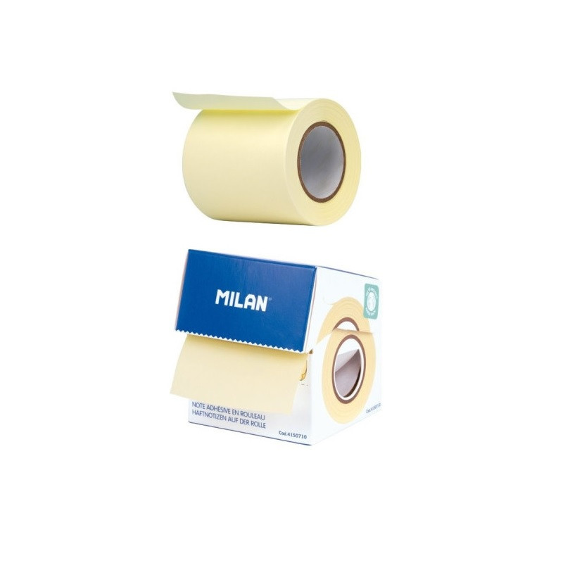 *Līmlapiņas rullī 50mm x 10m, dzeltena