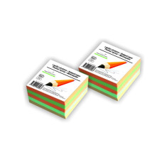 Piezīmju papīrs SMILTAINIS krāsains, 9x9cm, 500lapas