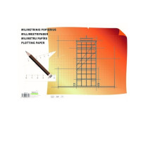 Milimetru papīrs A4, 20 lapas, SMLT