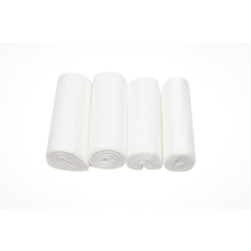 Atkritumu maisi 60L, 62x82cm, balti, 12 mikr, HDPE, 20gab/rul