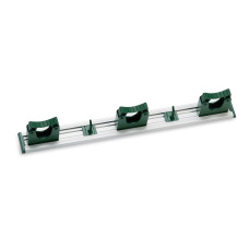 Kātu turētājs ARICASA, 50cm, (3 turētāji, 2 āķi), zaļš, (10gab/kastē)