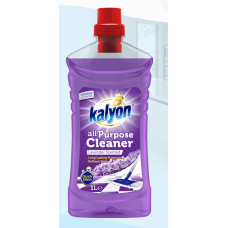 Universāls mazgāšanas līdzeklis grīdām KALYON Lavander 1L (12gab/kastē)