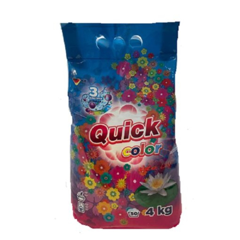 Veļas pulveris QUICK 4kg (color) ( Izcelsmes valsts Čehija )