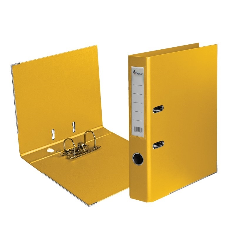 Mape-reģistrs Forpus A4 70mm dzeltena