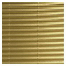 Gofrēts kartons 500x700mm, zelts, 1 loksne