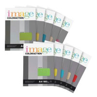 Krāsains papirs IMAGE C. A4/50lap. 160g/m2 pasteļrozā krāsa