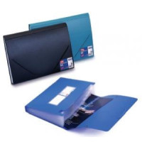 Mape kartotēka EAGLE A4 ar gumiju melna