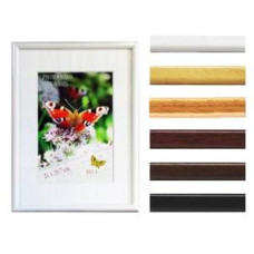 Fotorāmis 13x18cm AURA plastik.,melns