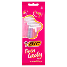 Skūšanās asmeņi BIC Twin Lady Sensitive X5