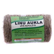 Vīta aukla linu 2.5mm x 100g. nepulētā, Tangente