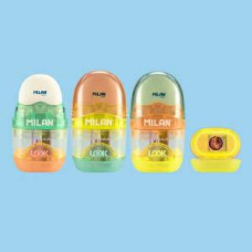 Zīmuļu asināmais Capsule Look ar dzēšgumiju