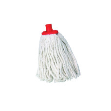 Mops bārkstains 280g ar vītni , kokvilna SUPER WHITE