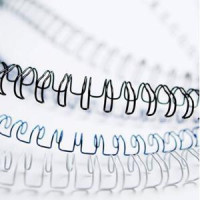 Spirāles metāliskas 12mm, sudraba, 100gab.