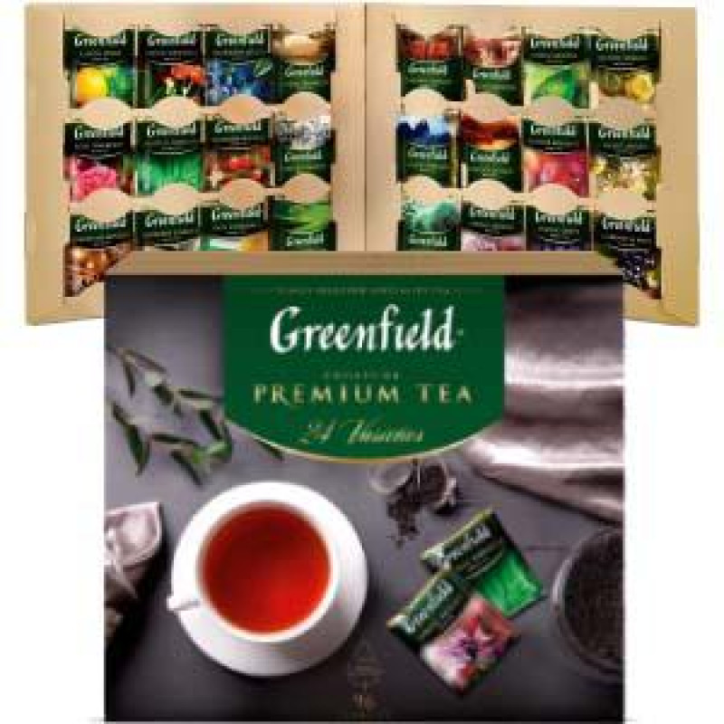 Tējas dāvanu komplekts Premium Collection 166,4g. 96 paciņas