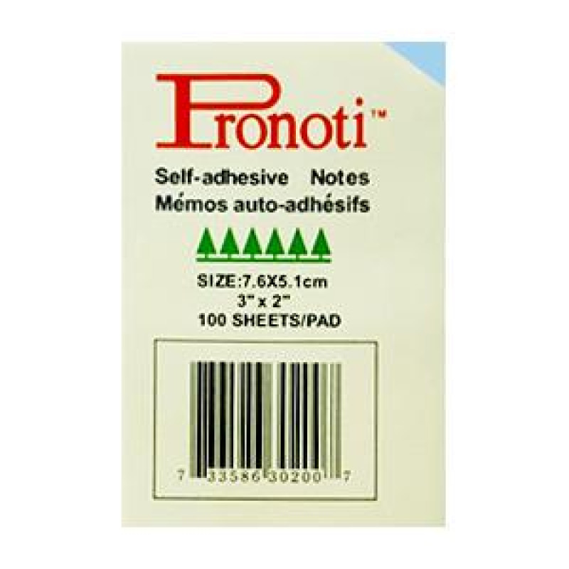 Līmlapiņas 51x76mm, zilas