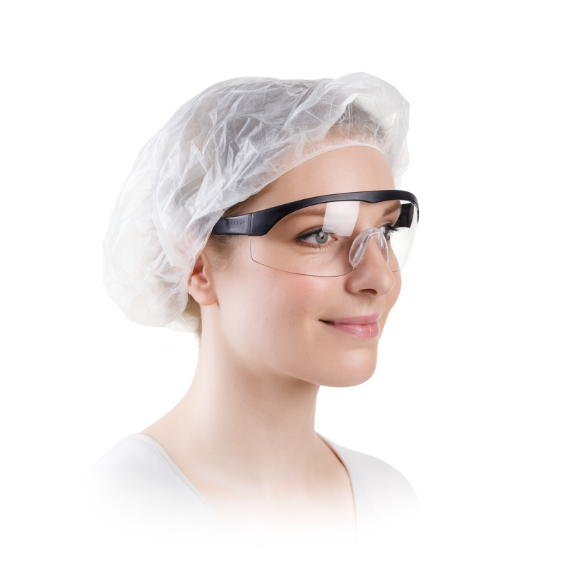 Cepurīte, LDPE, caurspīdīga, bezizmēra, 100gab.