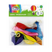 *Gaisa baloni asorti metalic D=25cm 10collas