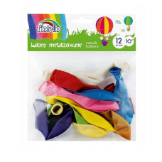 *Gaisa baloni asorti metalic D=25cm 10collas