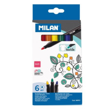 *Flomāsteri 6 krāsas tekstīlam MILAN