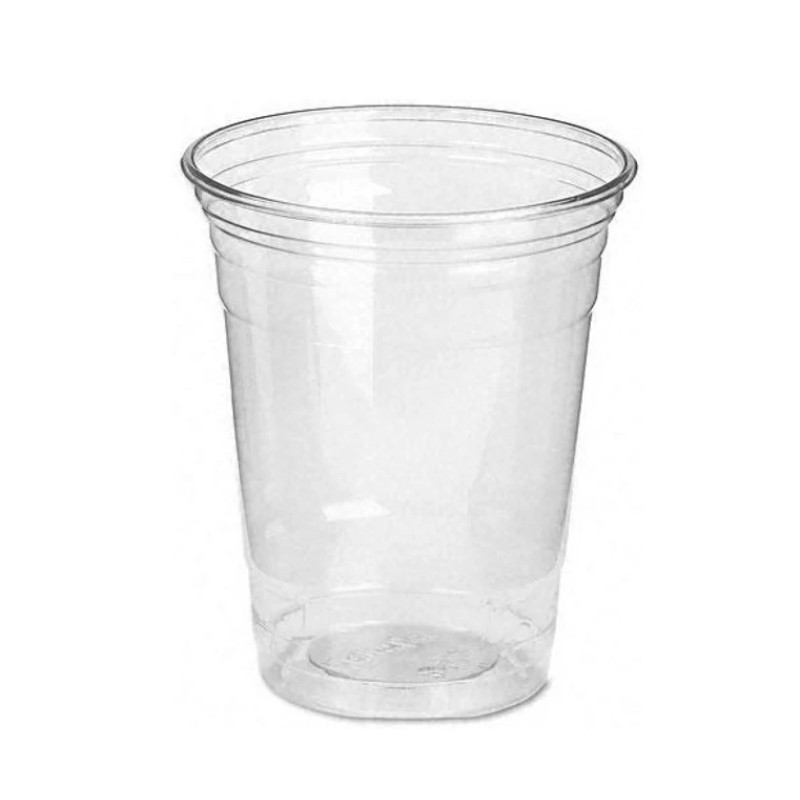 Glāzes PET 350ml  caurspīdīgas, 50gab.