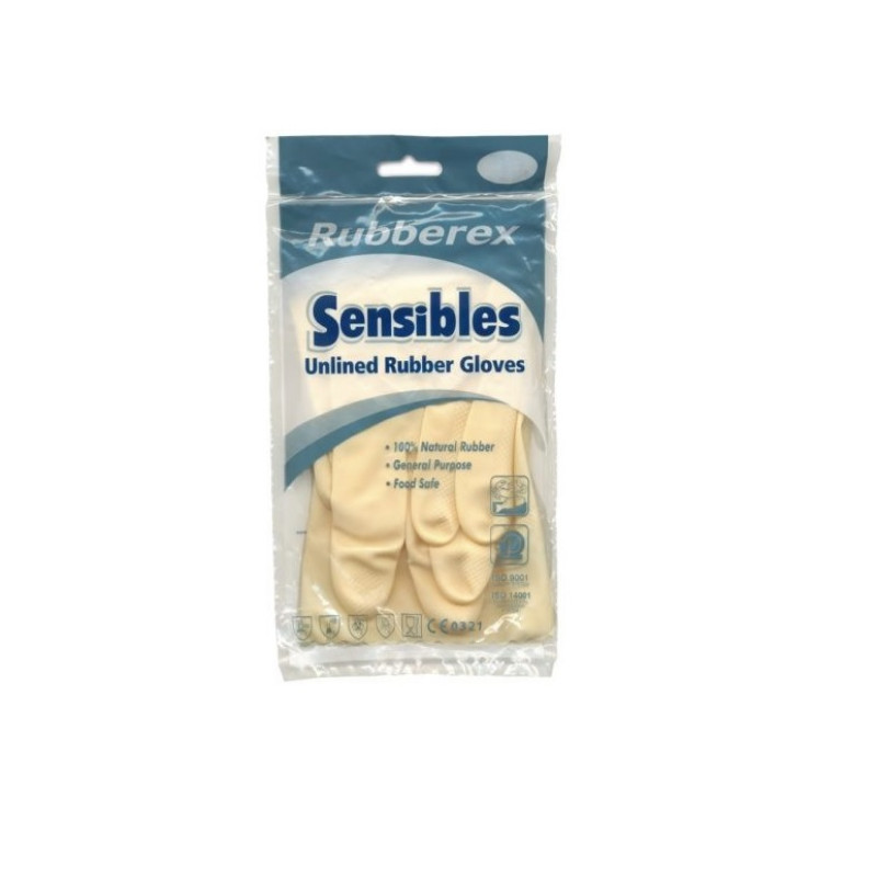 Gumijas cimdi UC1,bēša L