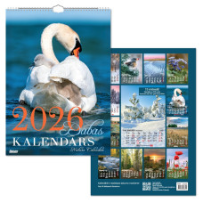 Sienas kalendārs, Dabas kalendārs, Timer, 2026g.