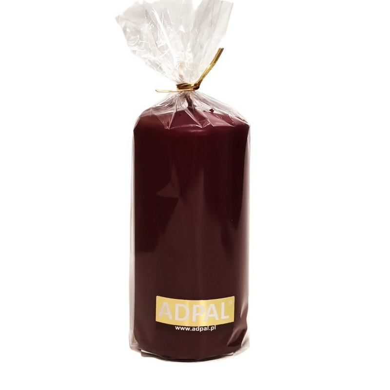 Cilindrsvece 58x120 "Adaptal" burgund 40h.