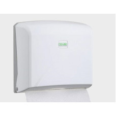 Turētājs dvieļu Z loksnēm, K2, 25x23x10cm, balts, (10 gab/kastē)