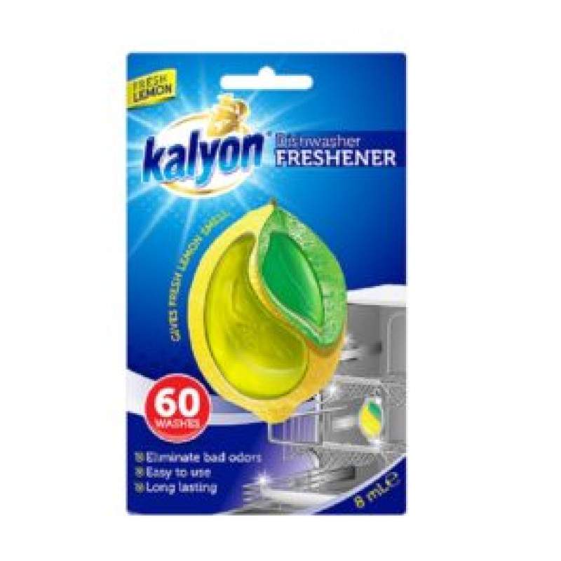 KALYON atsvaidzinātājs trauku mazgājamām mašīnām 6ml (60reizēm) ( Izcelsmes valsts Turcija