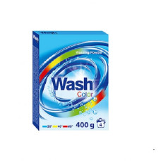 WASH veļas pulveris color 400gr