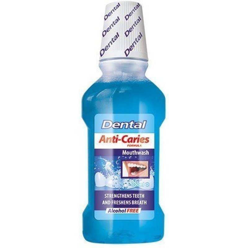 DENTAL mutes skalošanas līdzeklis ANTI - CARIES, 300ml