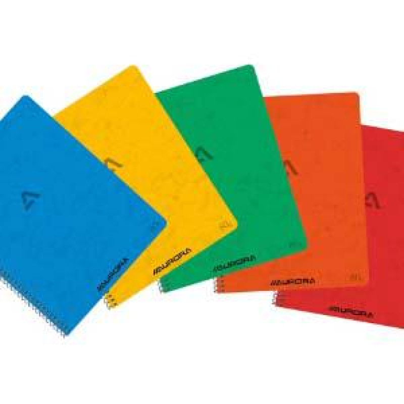 Klade A5/60 lapas līniju ar spirāli, AURORA