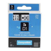 Marķ.lente DYMO D1,9mmx7m,melns/balts, ekvivalents