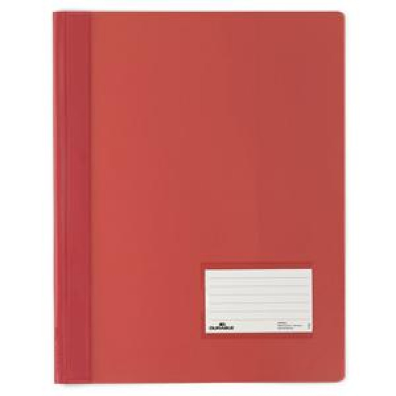 Mape ātrsuvējs Duralux A4 DURABLE, sarkana