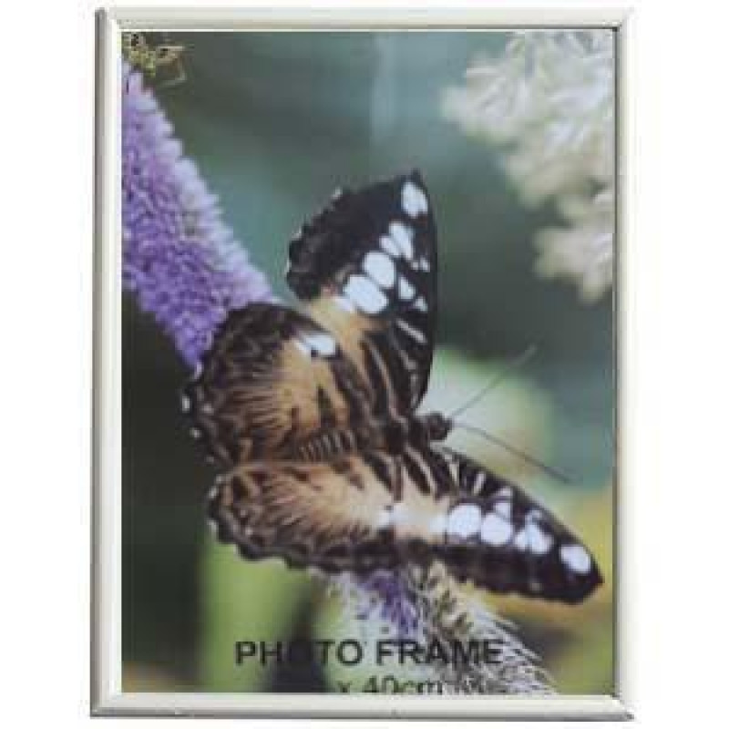 Fotorāmis 30x40cm plastikāta, balta