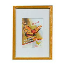 Fotorāmis 15x21cm AURA zelta krāsa