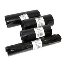 Maisi atkritumu 30L/15gab. 33mic. 52x64cm. melni, LDPE