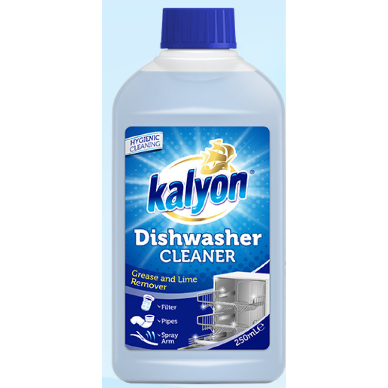 Tīrīšanas līdzeklis trauku mazg.mašīnām KALYON  250ml (12gab/kastē)