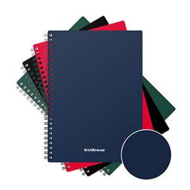 Klade A5/60 lapas rūtiņu ar spirāli Classic